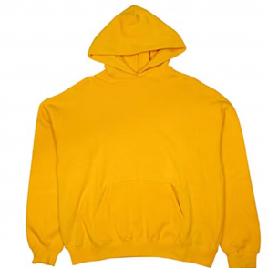 FOG Essentials Graphic Pullover Hoodie Yellow