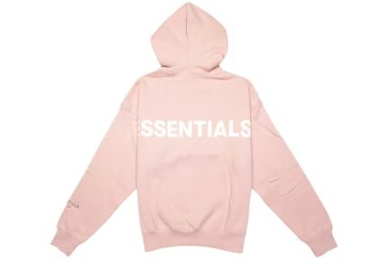 Essentials Pink 3M Logo Pullover Hoodie – Blush