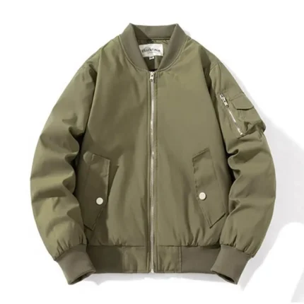 Green Fear Of God Essentials Coat Jacket