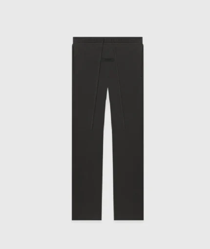 Essentials Waffle Relaxed Sweatpants Off Black