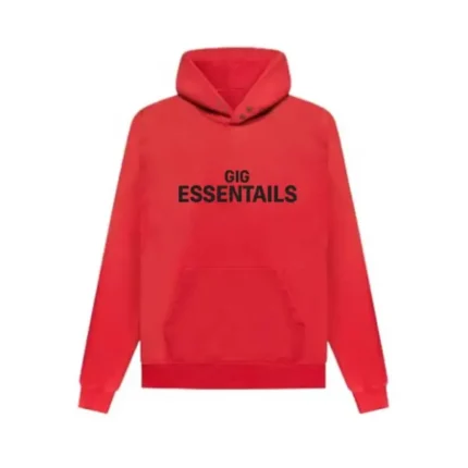 GIG Essentials Hoodie – Red