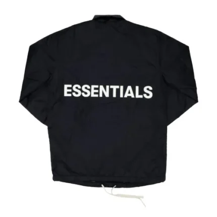 Essentials Coach Jacket Black