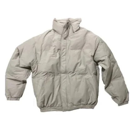 Essentials Puffer Gray Jacket