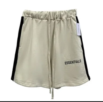 Essentials Casual Beige Shorts