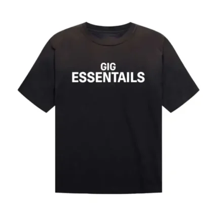 GIG Essentials Logo T-shirt – Black