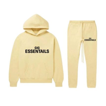 GIG Essentials Tracksuit – Yellow