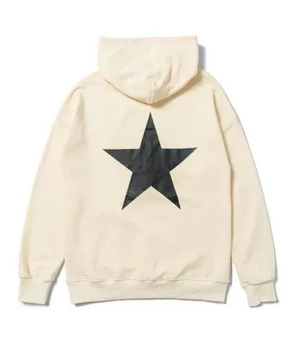 Beige Essentials Star Hoodies