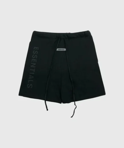 Fear of God Essentials Logo Shorts Black