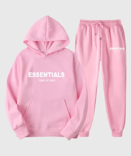 Essentials Fear of God Tracksuits Pink